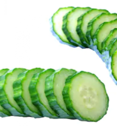 slice cucumber